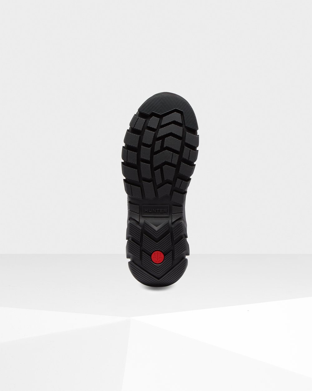 Womens Snow Boots - Hunter Original Insulated Short (64UNPZIER) - Black